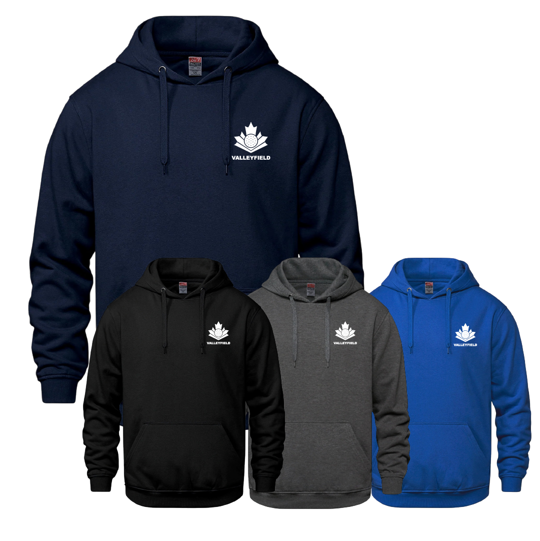 Chandail à capuche brodé