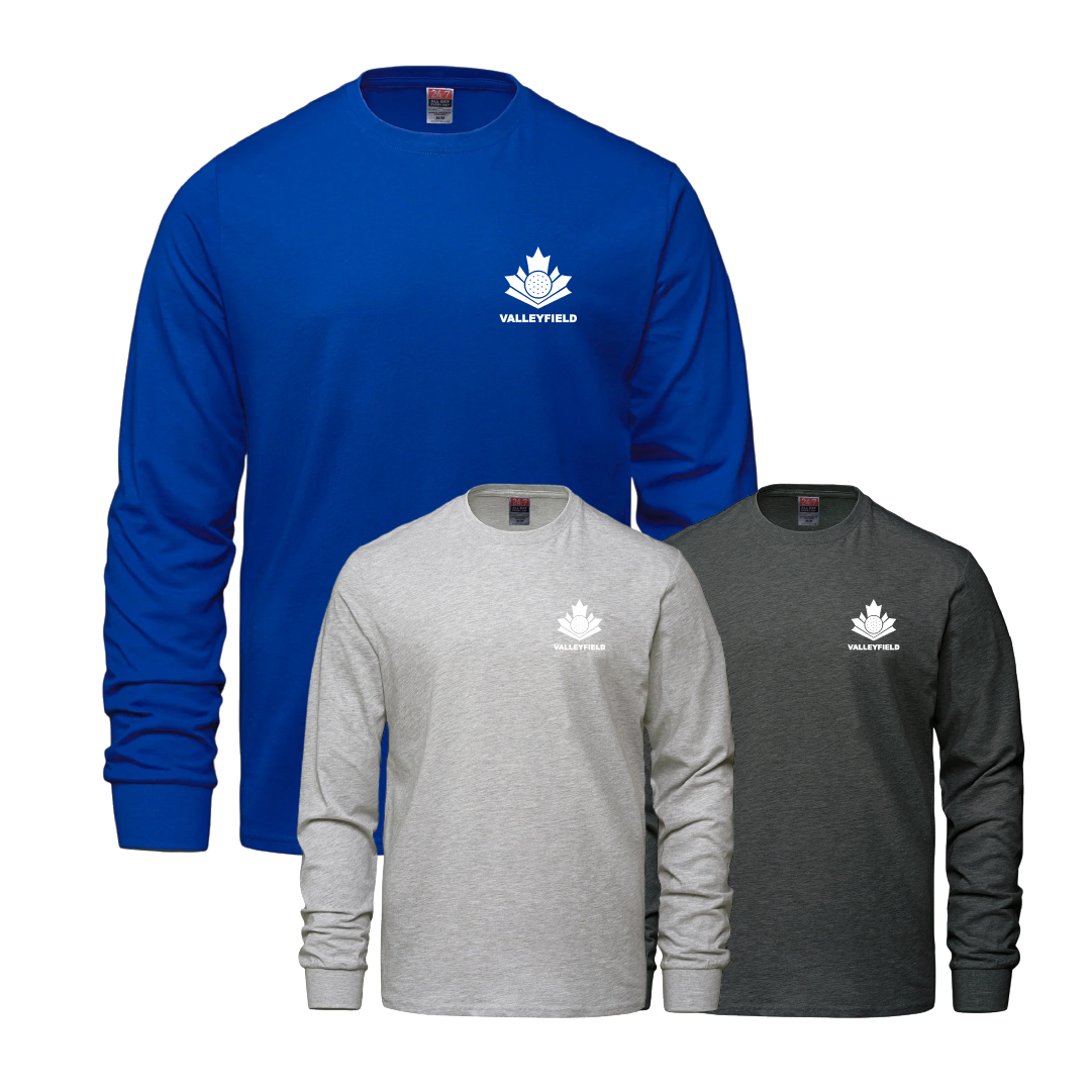 T-Shirt unisexe à manches longues en coton